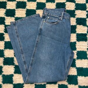 Uniqlo Jeans Wide Straight Jeans, Size 26x31